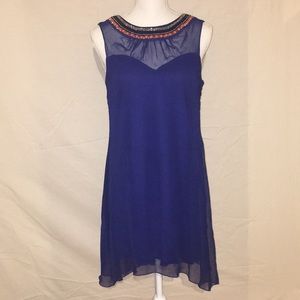 Formal Beaded Sleeveless Dress